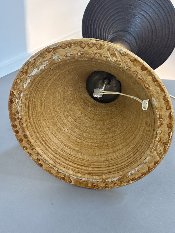 Image 1 of Doria Ceramic With glass Bulb sixties Floor lamp