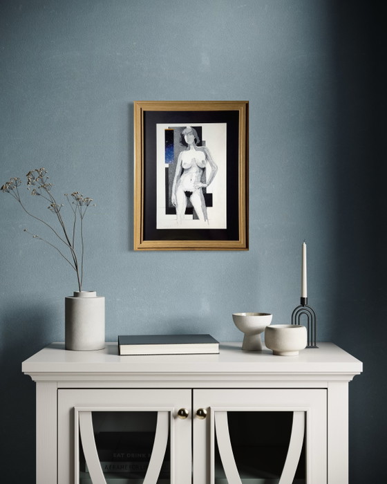 Image 1 of Eugène Eechaut (1928-2019)

- framed artwork 1970s
