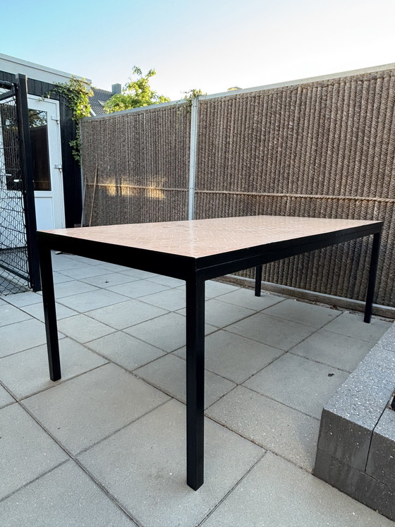 Image 1 of Zellige Garden Table / Mosaic Tiles - 200 x 100 cm - 6 pers.