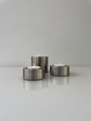 Set di 3 candelieri di design Brabantia – acciaio inox spazzolato