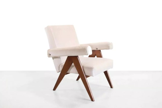Italienischer Design-Sessel aus Mohair – Mid Century Modern (photo 6 of 6)