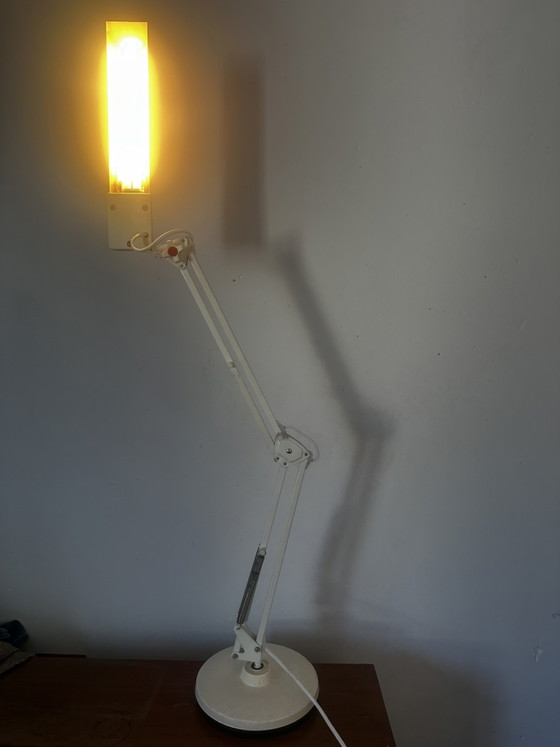 Large articulated architect lamp May & Christe, Germany, 1980s – May & Christe GmbH, Table lamps, Metal (photo 5 of 15)