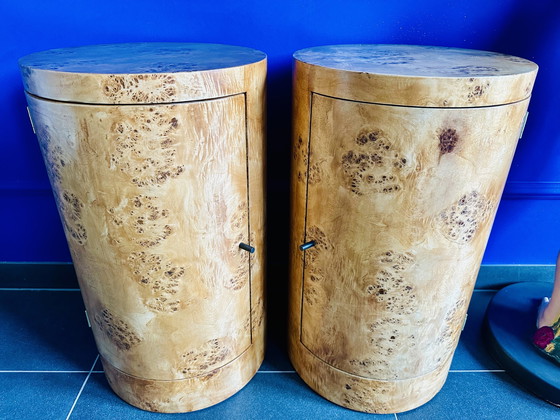 Image 1 of Rare Lemon Furniture Bedside Tables Constant by Burl by Yaniv Chen