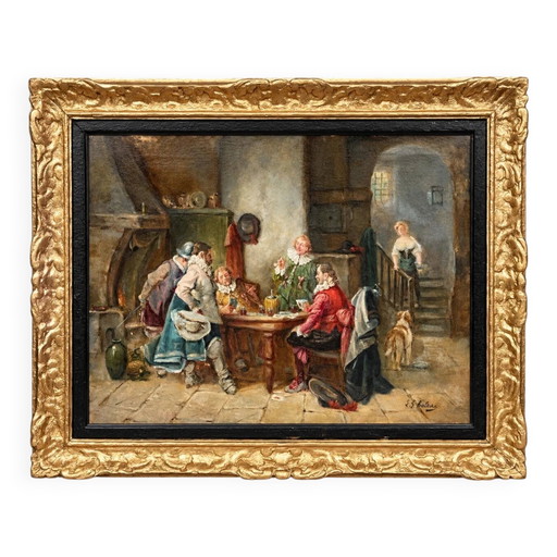Luigi Giorgio Baldero (1840–1910) "Musketiere".