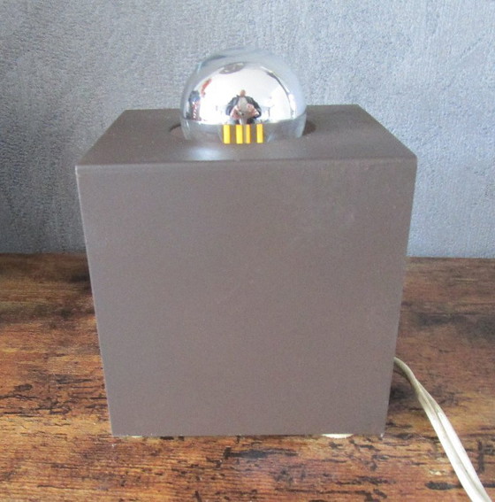 Image 1 of Vintage Philips Nws-65 Kubus tafel/wandlamp