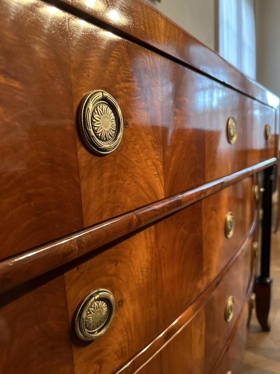 Cassettiera Biedermeier – Cassettiere, Legno, Ottone (photo 7 of 14)