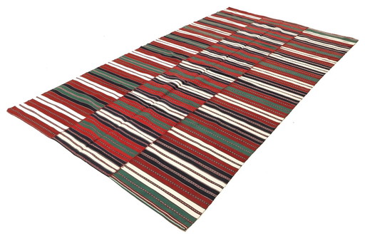 Original Modern Style Kilim Deko Design 295 X 166 Cm Top Condition