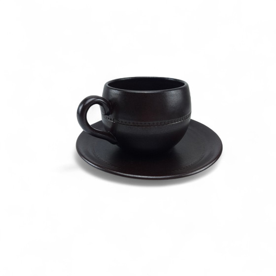 Image 1 of 3 x Set Höganäs Keramik Tassen Espresso Kaffee Tee 60er Schweden