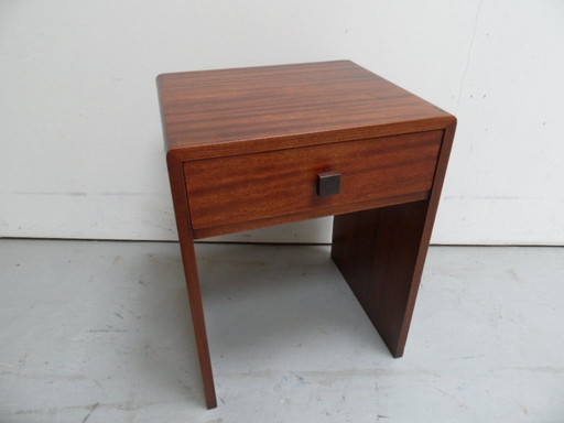 Vintage Bijzettafel Met Lade
