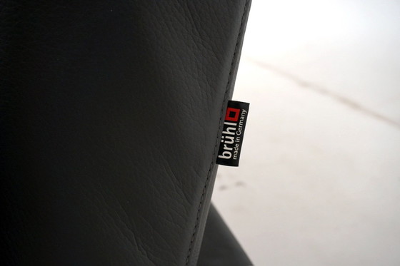 Image 1 of Brühl & Sippold Moule Lounge Sofá Sofá Taburete Cuero Gris