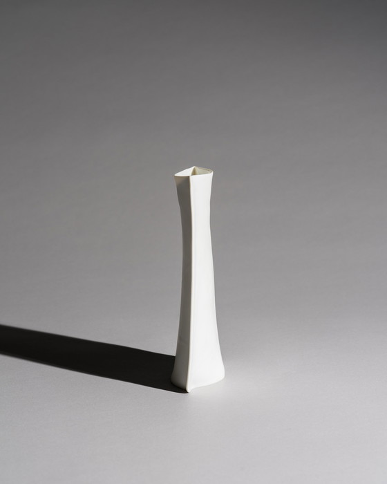Image 1 of Johan van Loon x Rosenthal Studio-Line Matte Paper Bisque Porcelain Vase Duo
