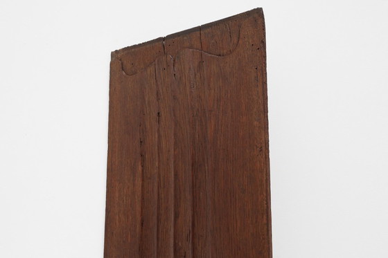 Image 1 of Panel gótico tallado en roble del siglo XVI, Bélgica