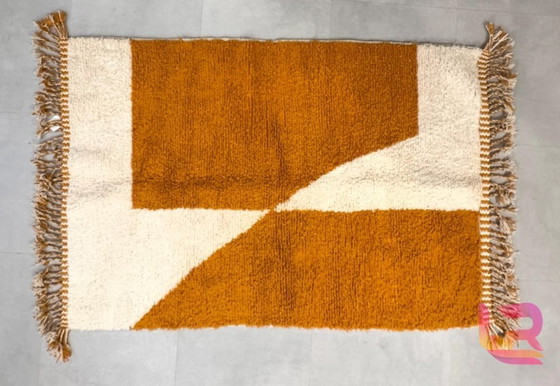 Image 1 of Tapis en laine fait main – coloris personaliseerbaar 250cmx150cm