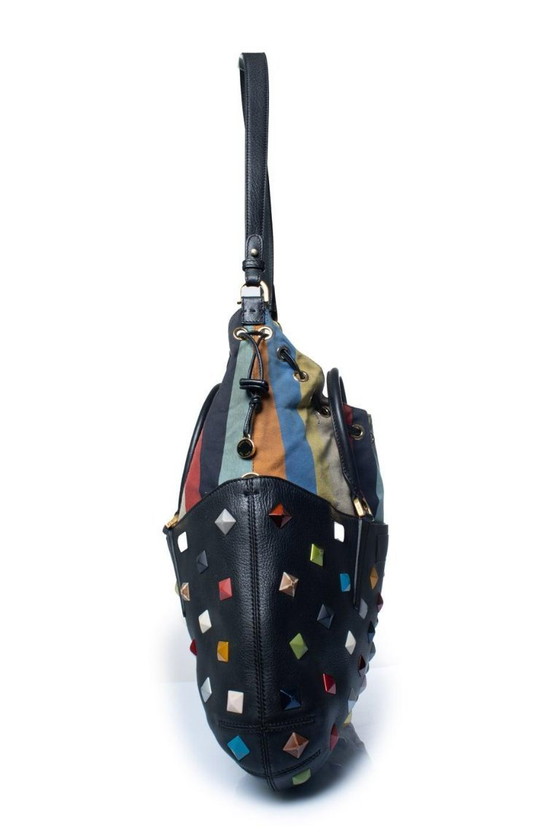 Image 1 of Fendi, B.Fab convertible studded medium tote