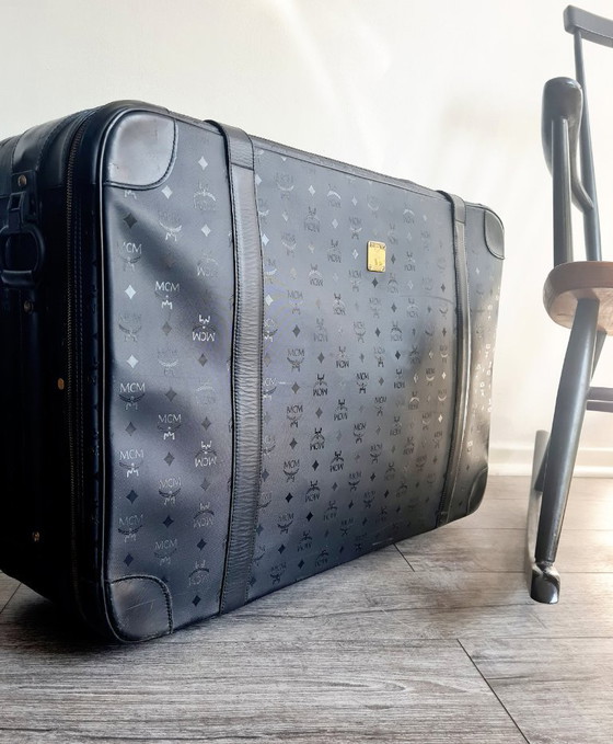 Image 1 of MCM Monogramm Koffer Design Michael Cromer München schwarz