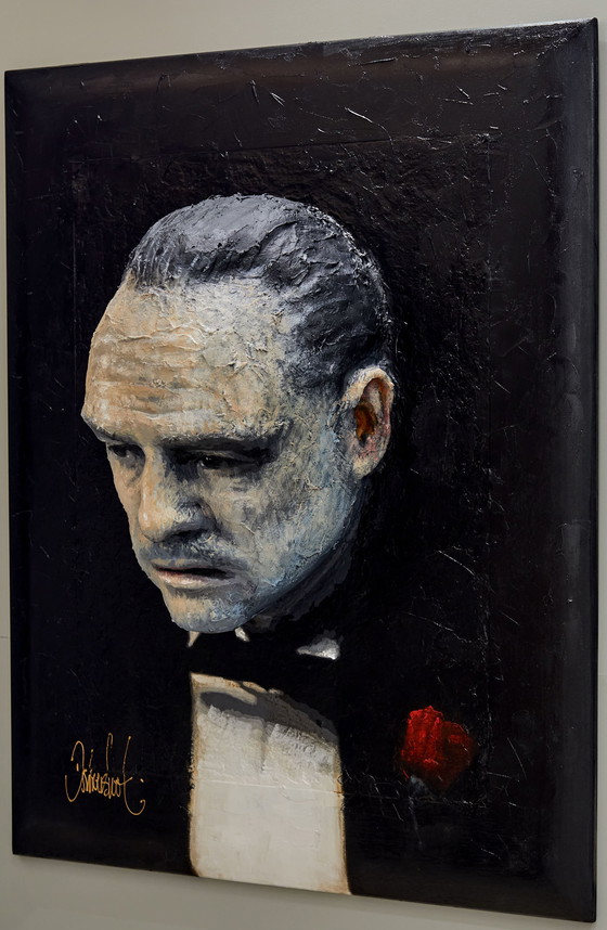 Image 1 of Donkersloot Origineel 3D Schilderij