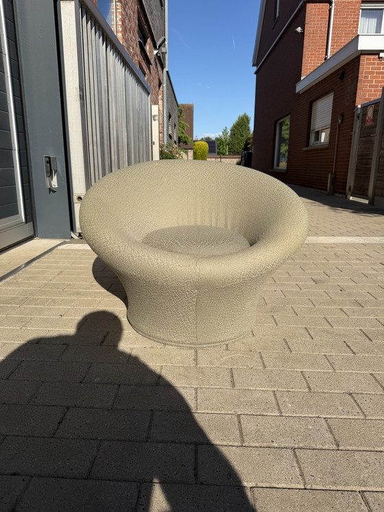 Image 1 of Chaise champignon vintage Artifort vert menthe en très bon état !