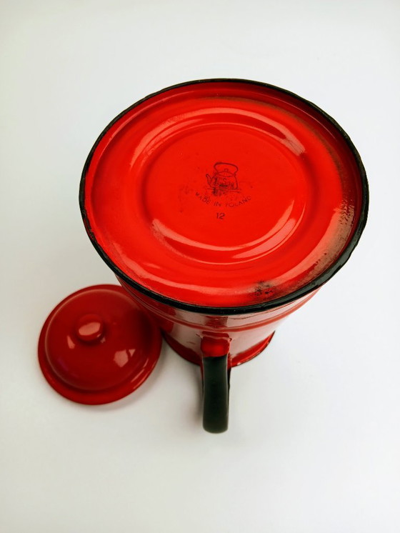 Image 1 of Vintage Enamel Jug