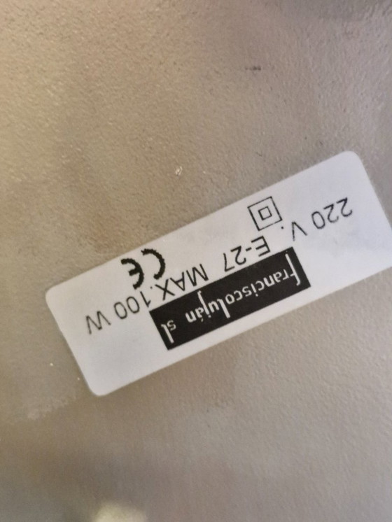 Image 1 of Lámpara de pie de diseño espacial Francisco Luján años 70/80