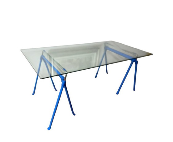 Image 1 of YPSILON TABLE BY ENZO MARI BLUET FOR MAGIS