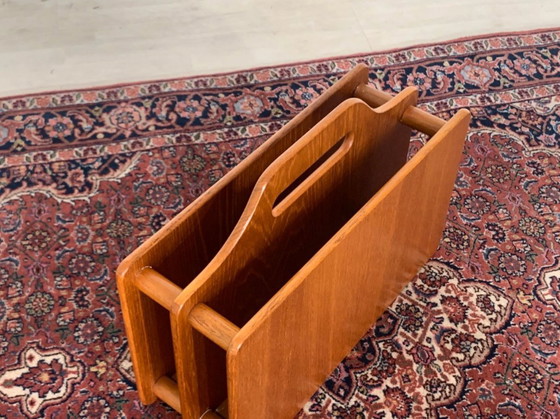 Teck / Porte-revues / Rangement / Vintage – Wood (photo 3 of 5)