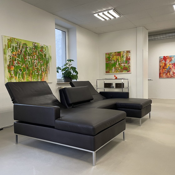 Image 1 of Sofá funcional Brühl Tomo, sofá esquinero, sofá de cuero L, sofá relax