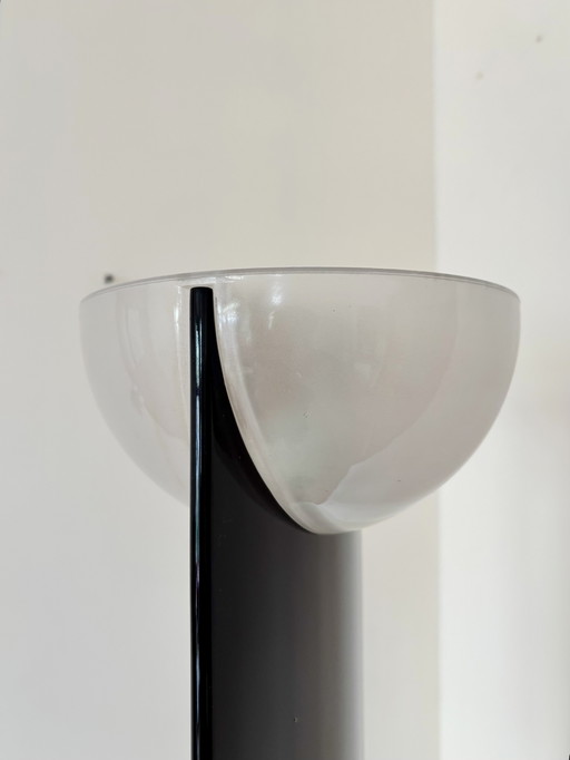 Adonis Stehleuchte Gianfranco Frattini Design 70er Jahre – Lucitalia, vloerlampen, Metal, Glass