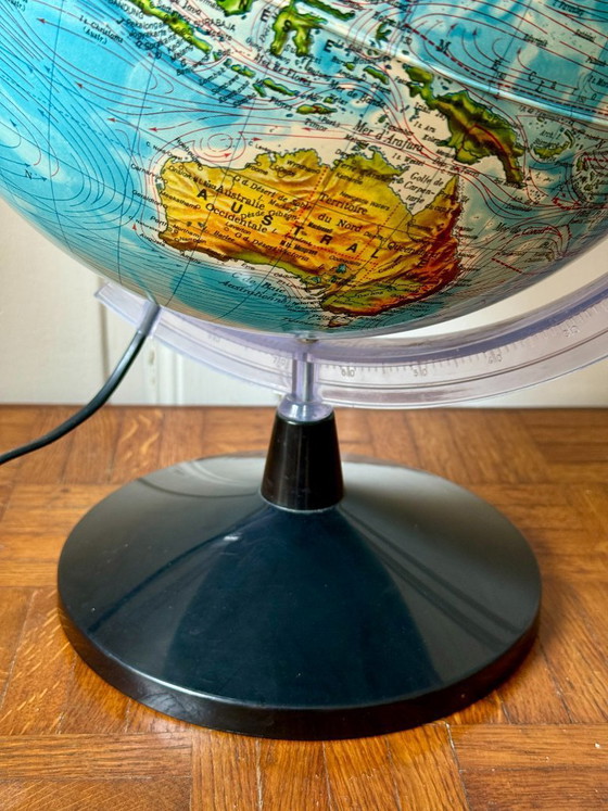 Image 1 of 1980s Globe, Technodidattica, Printed in Italy