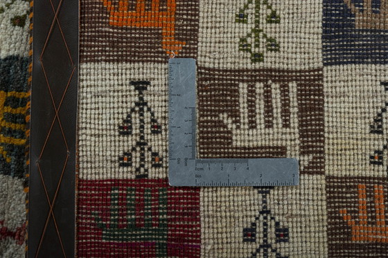 Image 1 of Tapis nomade noué à la main 155 x 76 cm