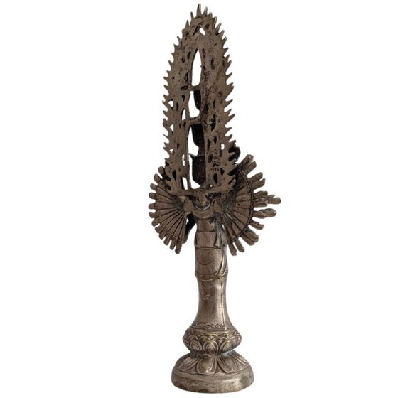 Antieke Bronzen Guanyin Met Duizend Armen – China, Qing-Periode – 127 – Beeldhouwkunst (photo 6 of 10)