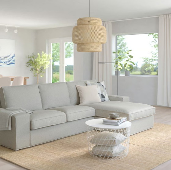 Image 1 of Sofá de 3 plazas IKEA KIVIK con chaise longue