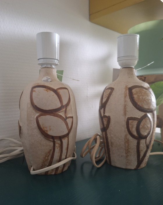 Image 1 of Set of two vintage Søholm table lamps. Denmark