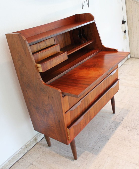 Image 1 of Mahogany desk, Norway, 60's.