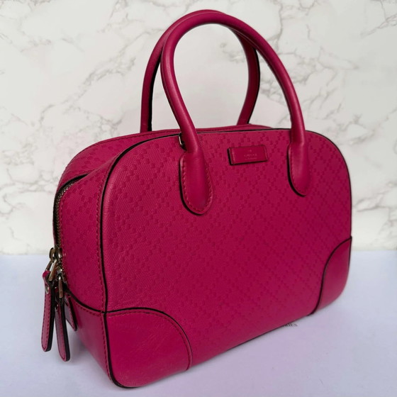 Bolso satchel Gucci Diamanté de piel rosa – Bolsos de hombro (photo 4 of 23)