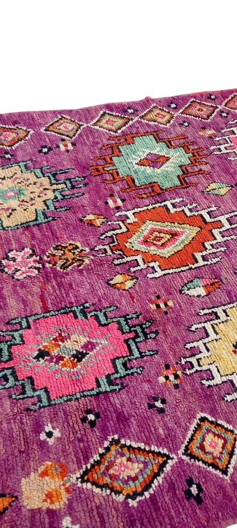Image 1 of Berber Carpet Rug Vintage Moroccan Wool New
