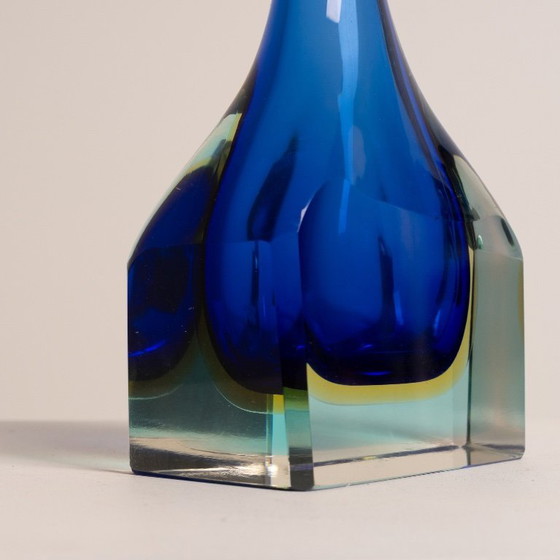 Image 1 of Italian Sommerso Art Glass Vase