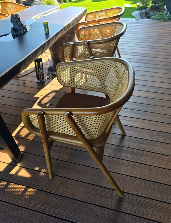 Image 1 of Rattan-Rohrstühle