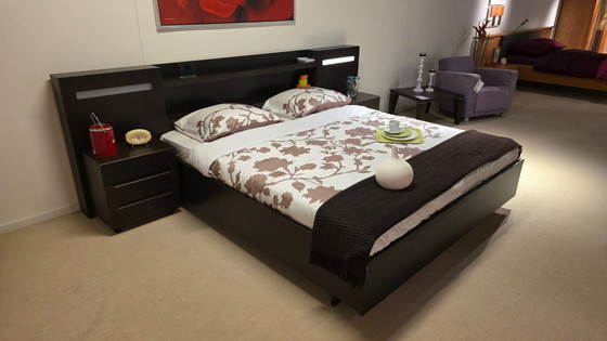 Image 1 of Bedset Salsa eiken bruin 180x200