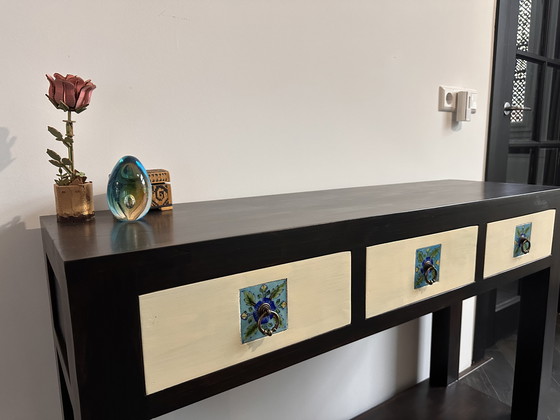 Image 1 of Unieke Sidetable/wandkast met lades