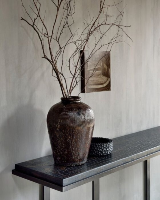 Ethnicraft Stability Wandtafel / Sidetable / Console “Umber” – Wood (photo 4 of 11)