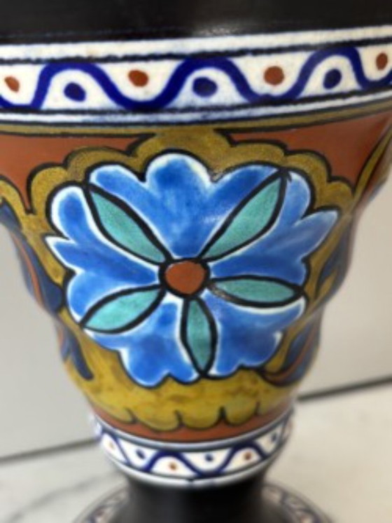 Image 1 of GOLDEN ETERICATE VASE Original No. 108