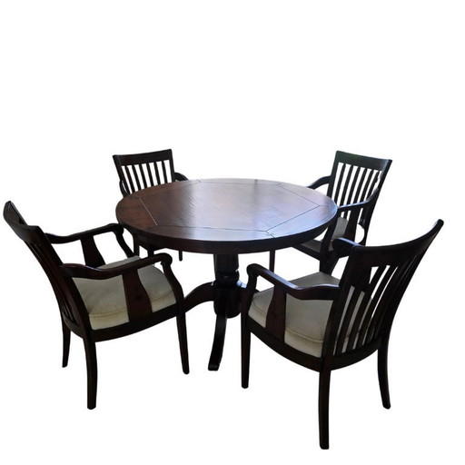 Dining room table with 4 chairs