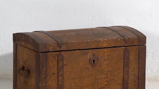 Small antique chest (Year 1871) #3 – Chest of drawers, Rustic (photo 3 of 40)