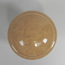 Plafonnier Art déco avec globe rose nuageux, années 1930