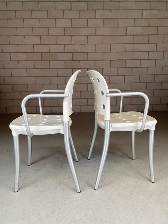 Halifax Minni Chair, Citterio (Voorraad: Meerdere) – Eetkamerstoelen, Plastic, Aluminium (photo 15 of 24)