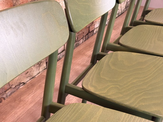 Thonet Stühle 4er Set - Holz | Thonet, Esszimmerstühle, Grün, Modern (Foto 13 von 15)