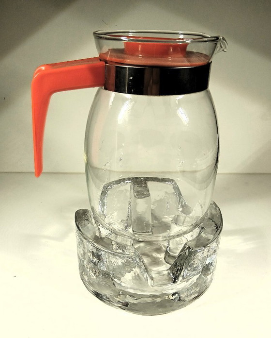 Image 1 of (W016) Georgshütte Rechaud/porte-bougie/chauffe-assiettes – peut également servir de pied