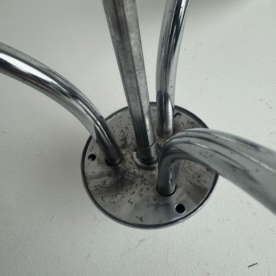Lampadario vintage a 3 luci, anni '60 – Metal (photo 5 of 15)