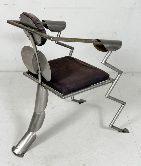 Image 1 of Sedia/poltrona in stile Memphis Milano, Germania, anni '80, edizione limitata