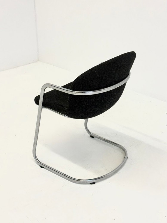 Image 1 of Set van 6 vintage eetkamerstoelen van Gastone Rinaldi